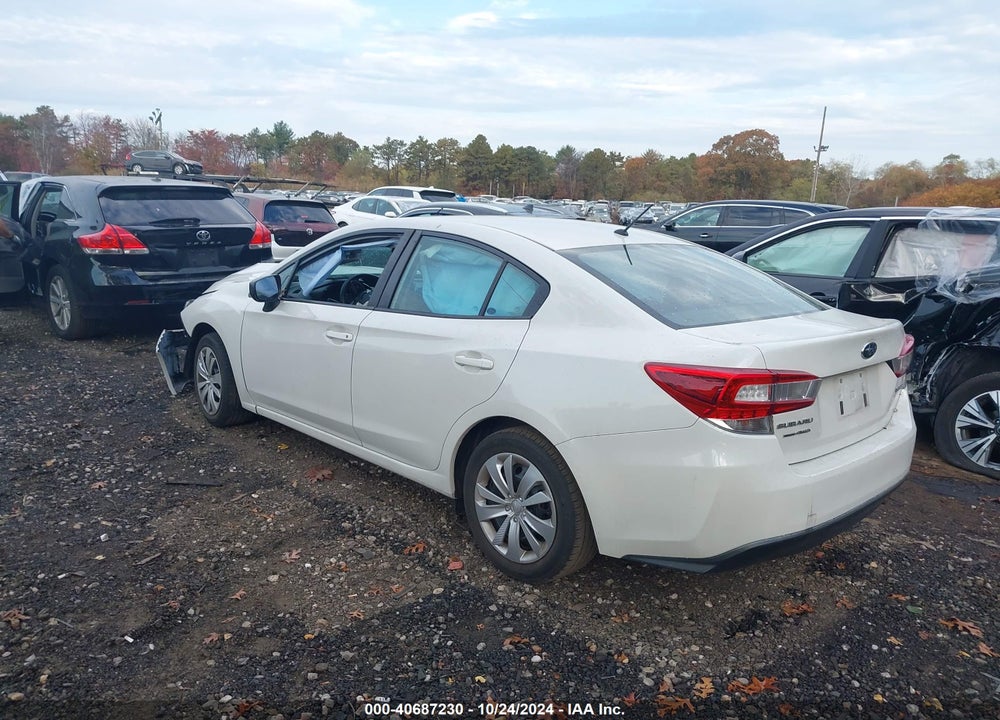 2020 SUBARU IMPREZA SEDAN VIN: 4S3GKAB69L3603791