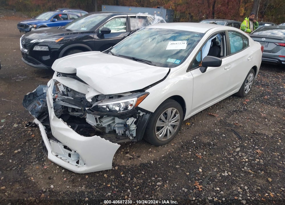 2020 SUBARU IMPREZA SEDAN VIN: 4S3GKAB69L3603791