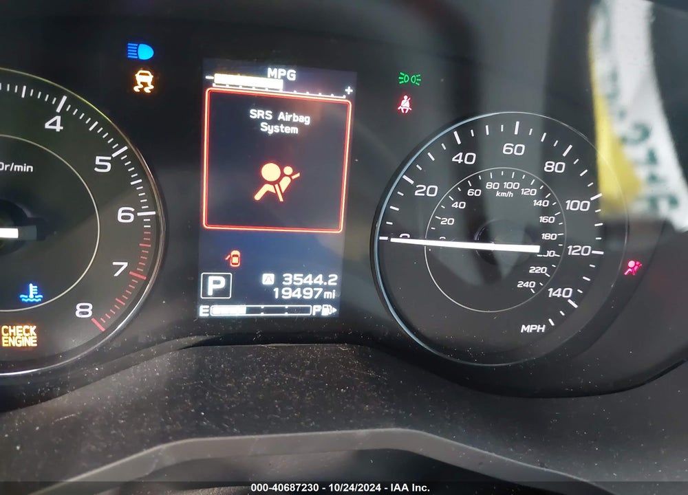2020 SUBARU IMPREZA SEDAN VIN: 4S3GKAB69L3603791