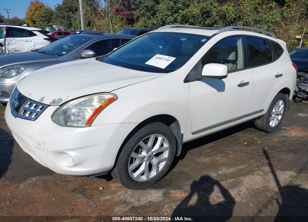 2012 NISSAN ROGUE SV W/SL PKG VIN: JN8AS5MV9CW358186