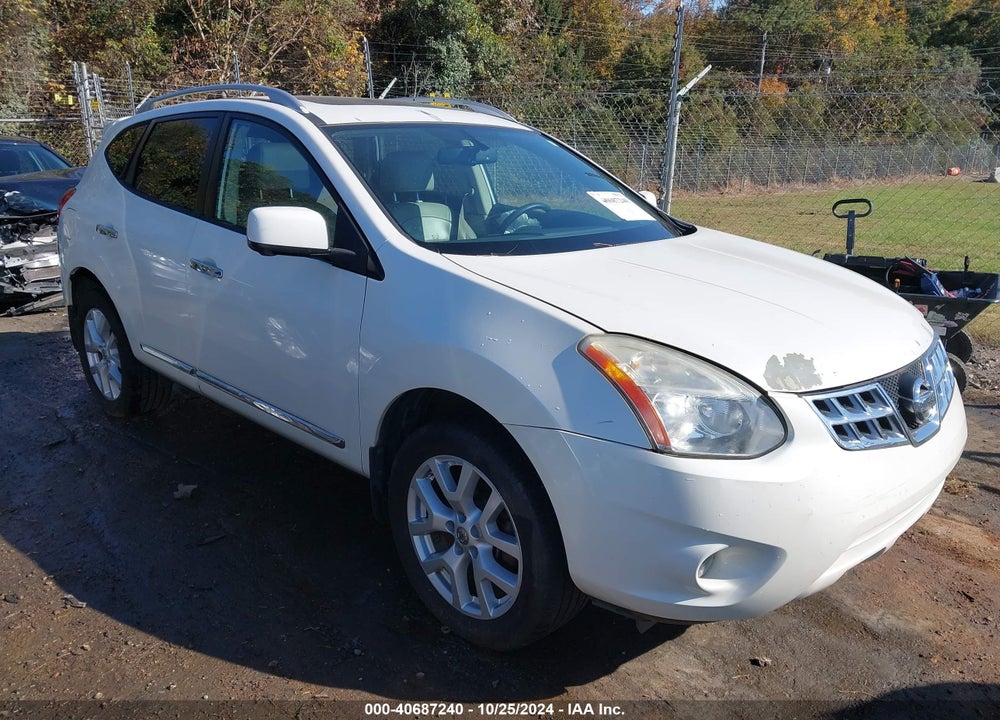 2012 NISSAN ROGUE SV W/SL PKG VIN: JN8AS5MV9CW358186