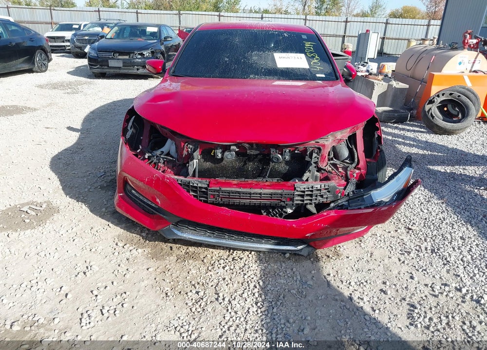 2017 HONDA ACCORD SPORT VIN: 1HGCR2F56HA194459