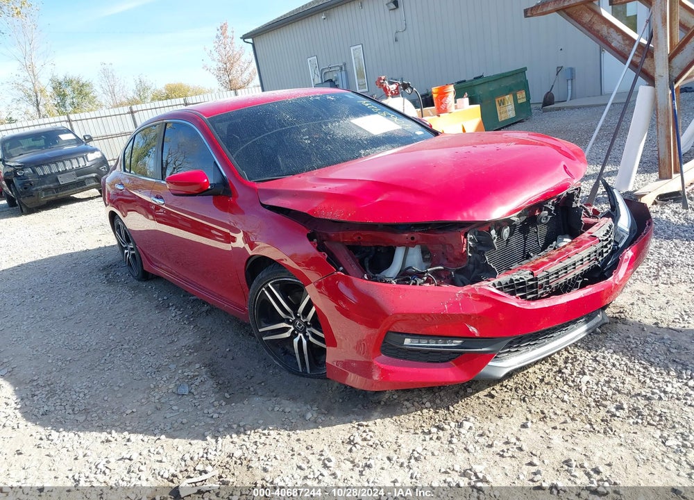 2017 HONDA ACCORD SPORT VIN: 1HGCR2F56HA194459