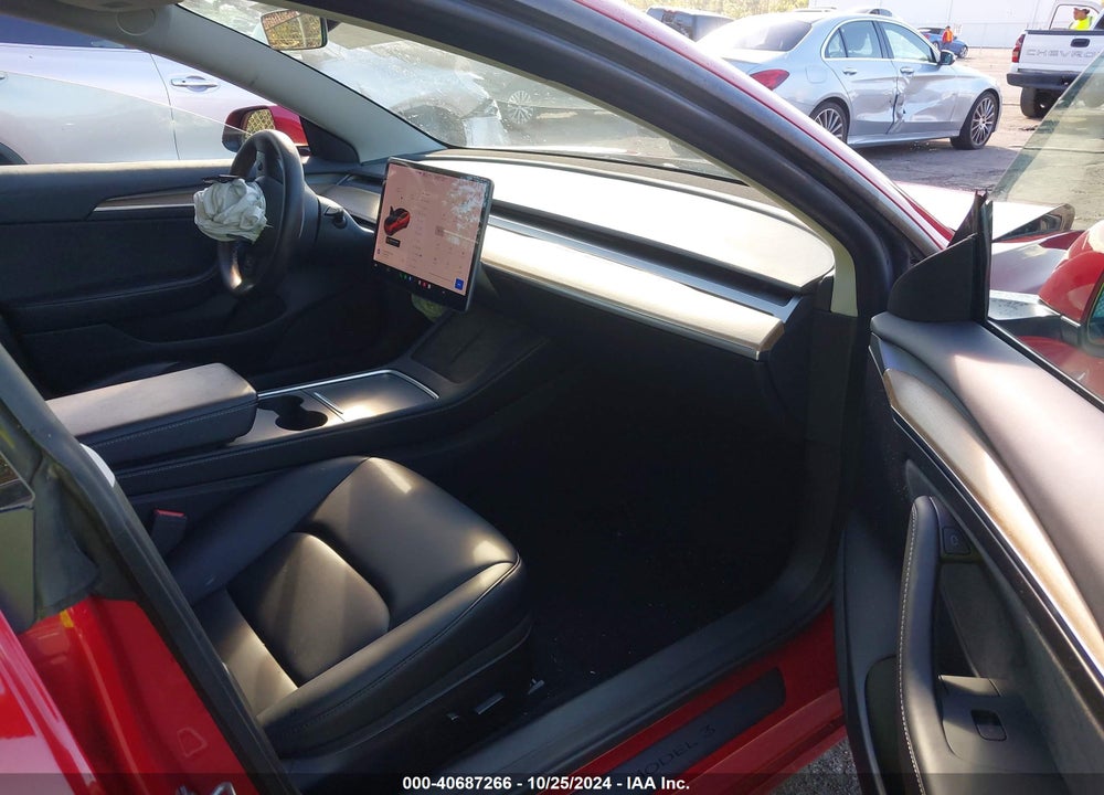 2021 TESLA MODEL 3 STANDARD RANGE PLUS REAR-WHEEL DRIVE VIN: 5YJ3E1EA5MF087956