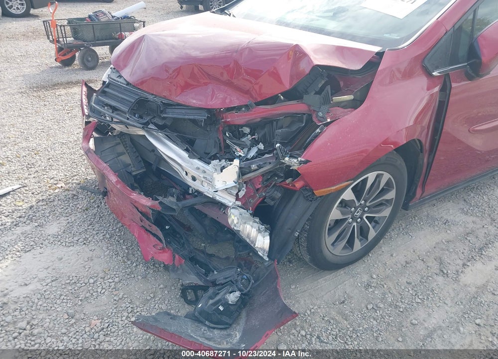 2022 HONDA ODYSSEY EX-L VIN: 5FNRL6H72NB034579