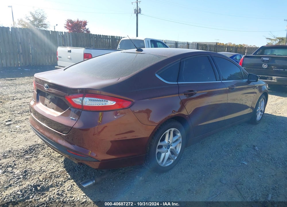 2015 FORD FUSION SE VIN: 3FA6P0H76FR285180
