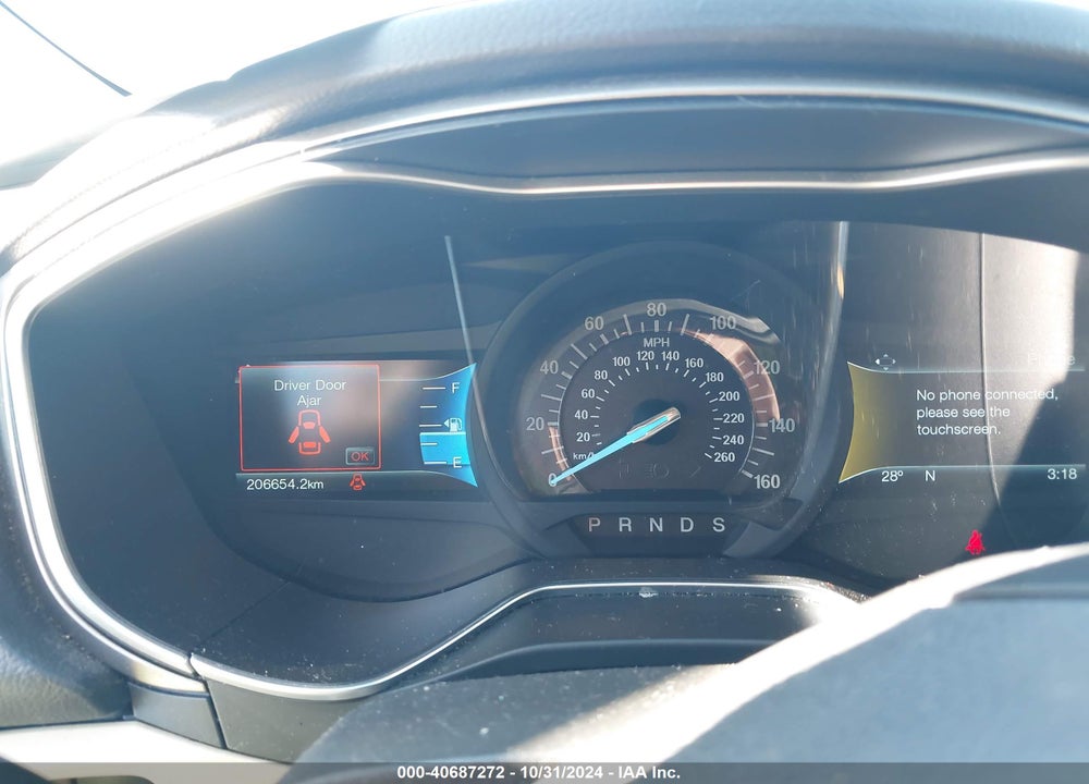 2015 FORD FUSION SE VIN: 3FA6P0H76FR285180