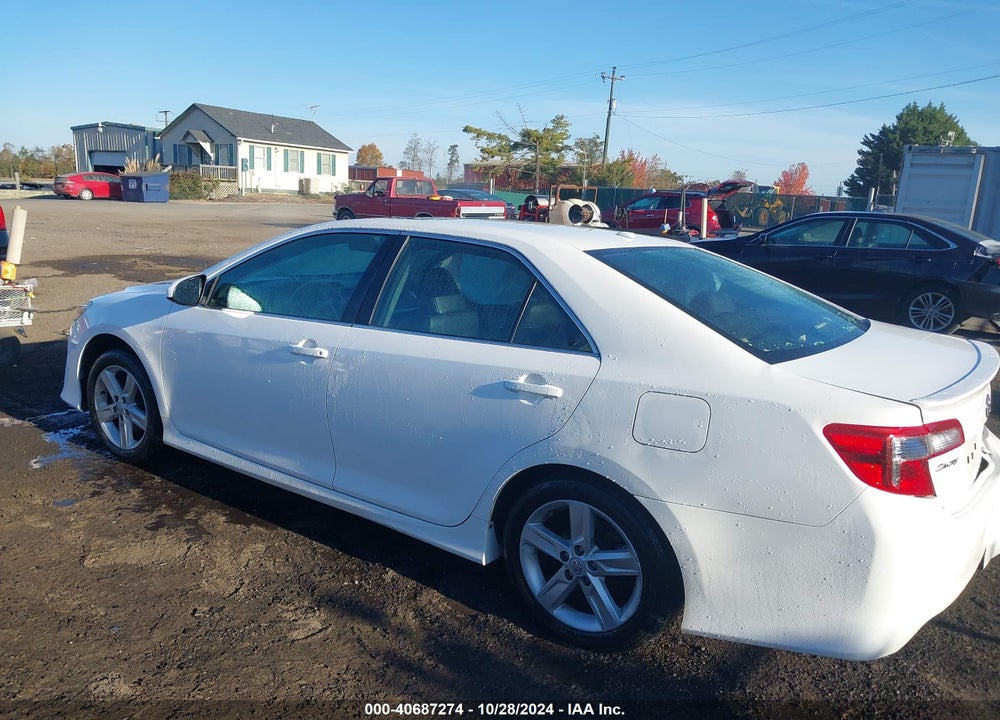 2012 TOYOTA CAMRY SE VIN: 4T1BF1FKXCU537554