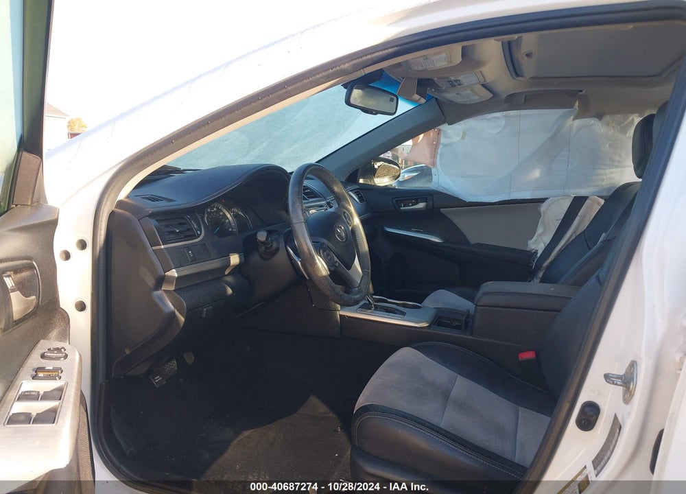 2012 TOYOTA CAMRY SE VIN: 4T1BF1FKXCU537554