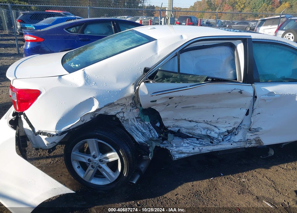 2012 TOYOTA CAMRY SE VIN: 4T1BF1FKXCU537554