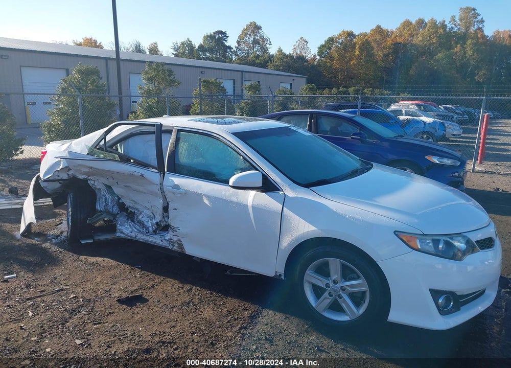 2012 TOYOTA CAMRY SE VIN: 4T1BF1FKXCU537554