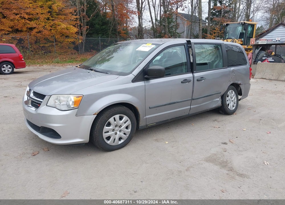2014 DODGE GRAND CARAVAN AMERICAN VALUE PKG VIN: 2C4RDGBG2ER163034