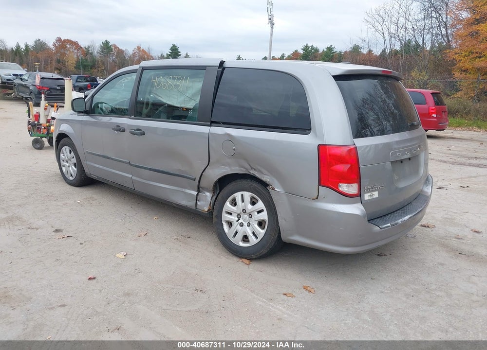 2014 DODGE GRAND CARAVAN AMERICAN VALUE PKG VIN: 2C4RDGBG2ER163034