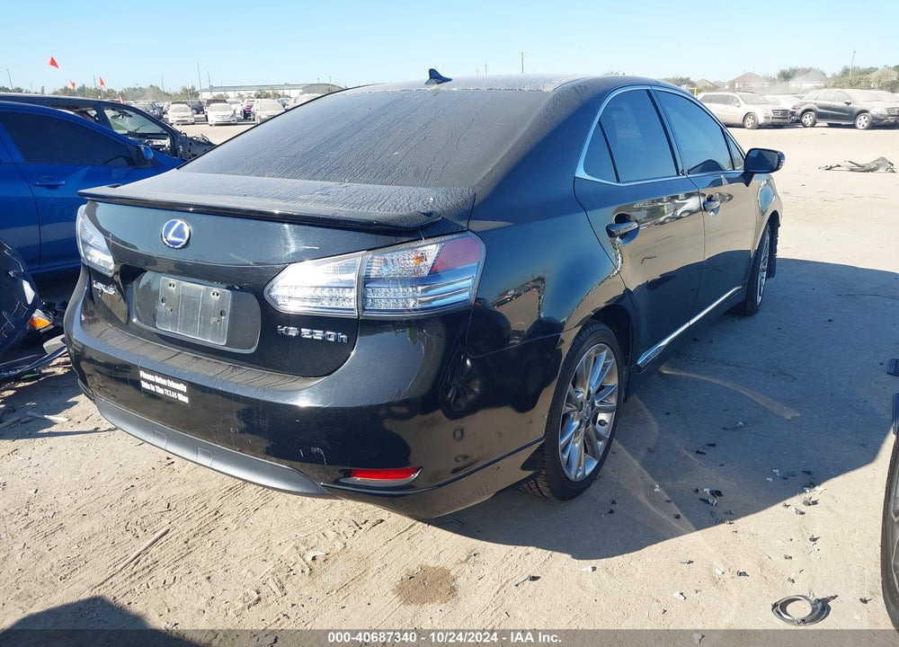 2010 LEXUS HS 250H VIN: JTHBB1BA1A2005551