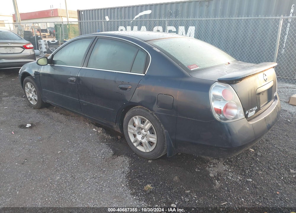 2005 NISSAN ALTIMA 2.5 S VIN: 1N4AL11D75N914927