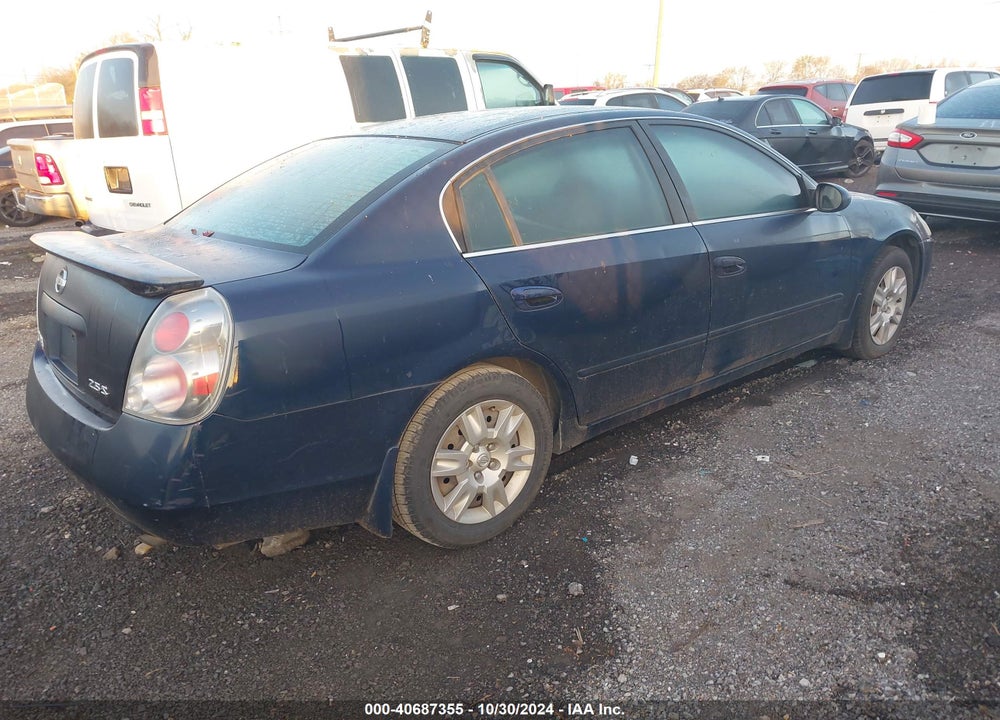 2005 NISSAN ALTIMA 2.5 S VIN: 1N4AL11D75N914927