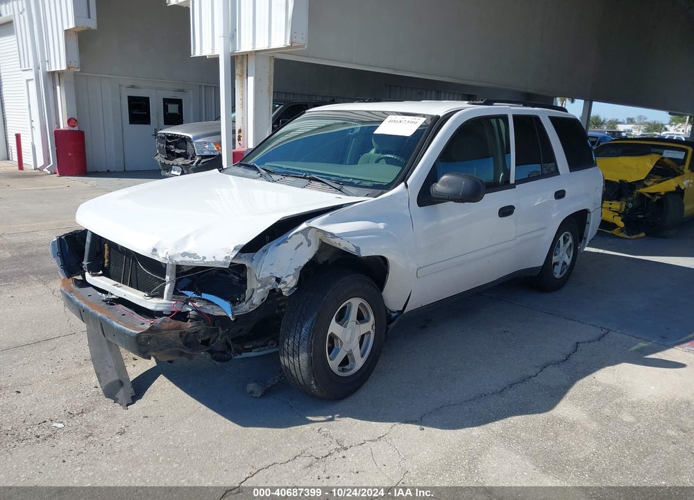 2006 CHEVROLET TRAILBLAZER LS VIN: 1GNDS13SX62328920