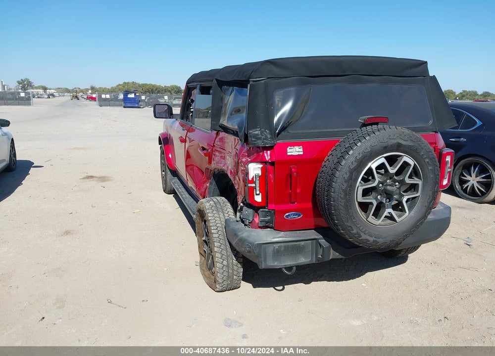 2021 FORD BRONCO OUTER BANKS VIN: 1FMDE5DH1MLB07574