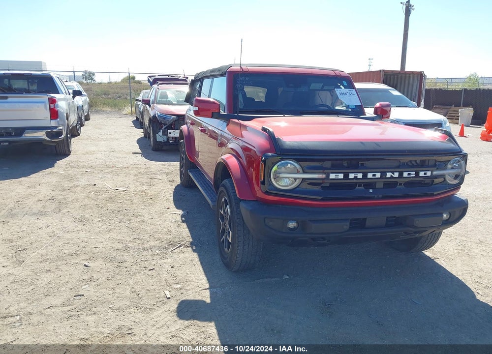 2021 FORD BRONCO OUTER BANKS VIN: 1FMDE5DH1MLB07574