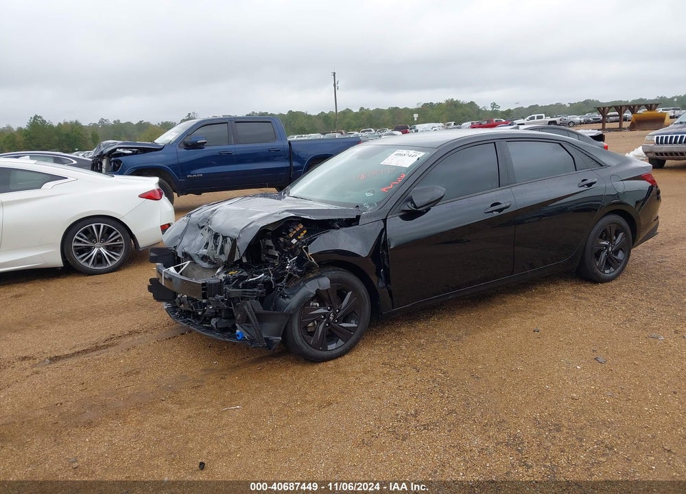 2021 HYUNDAI ELANTRA SEL VIN: 5NPLM4AG8MH031901