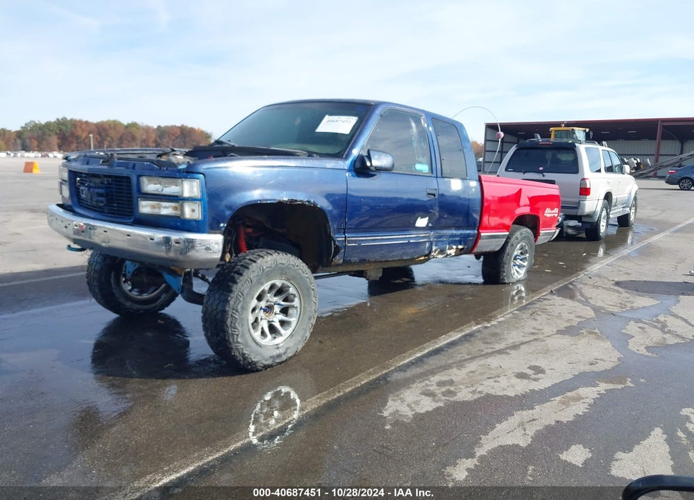 1995 CHEVROLET GMT-400 K1500 VIN: 2GCEK19K1S1252857