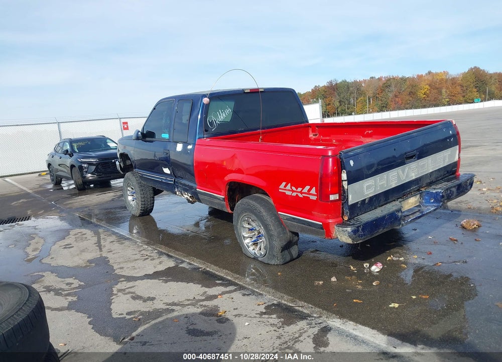 1995 CHEVROLET GMT-400 K1500 VIN: 2GCEK19K1S1252857