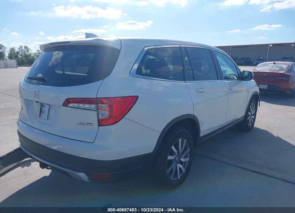 2020 HONDA PILOT AWD EX VIN: 5FNYF6H37LB035319