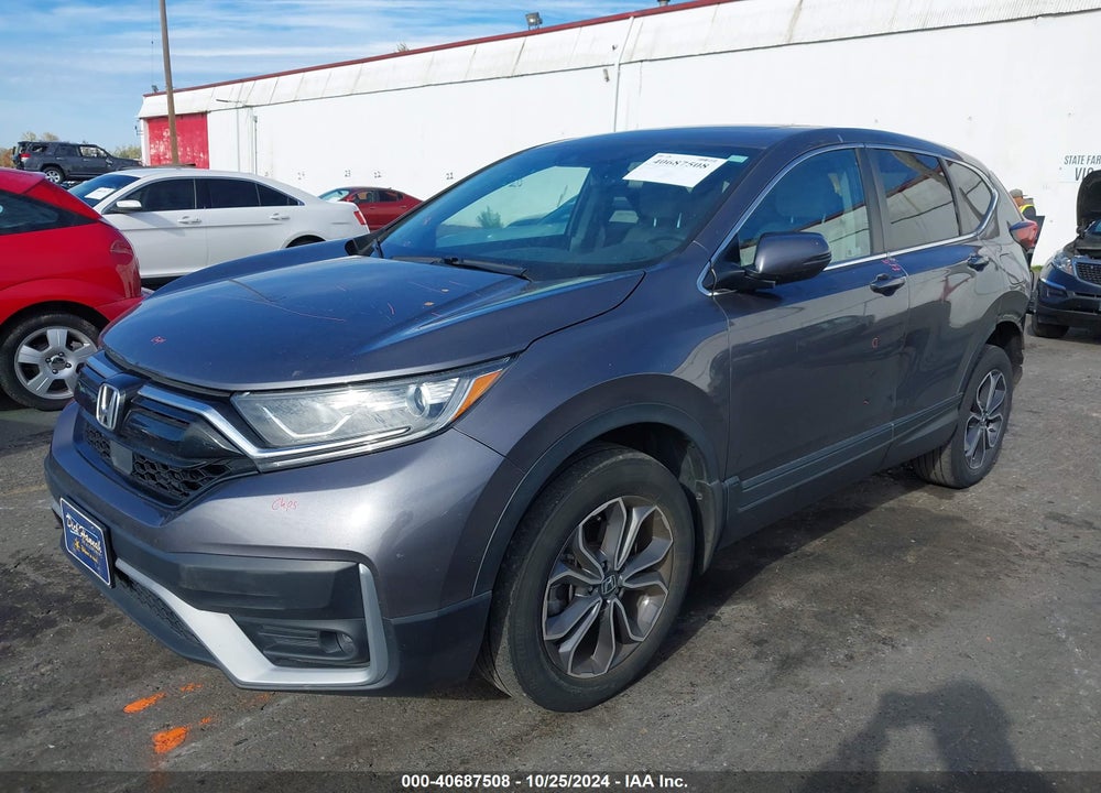 2021 HONDA CR-V AWD EX-L VIN: 2HKRW2H83MH651739