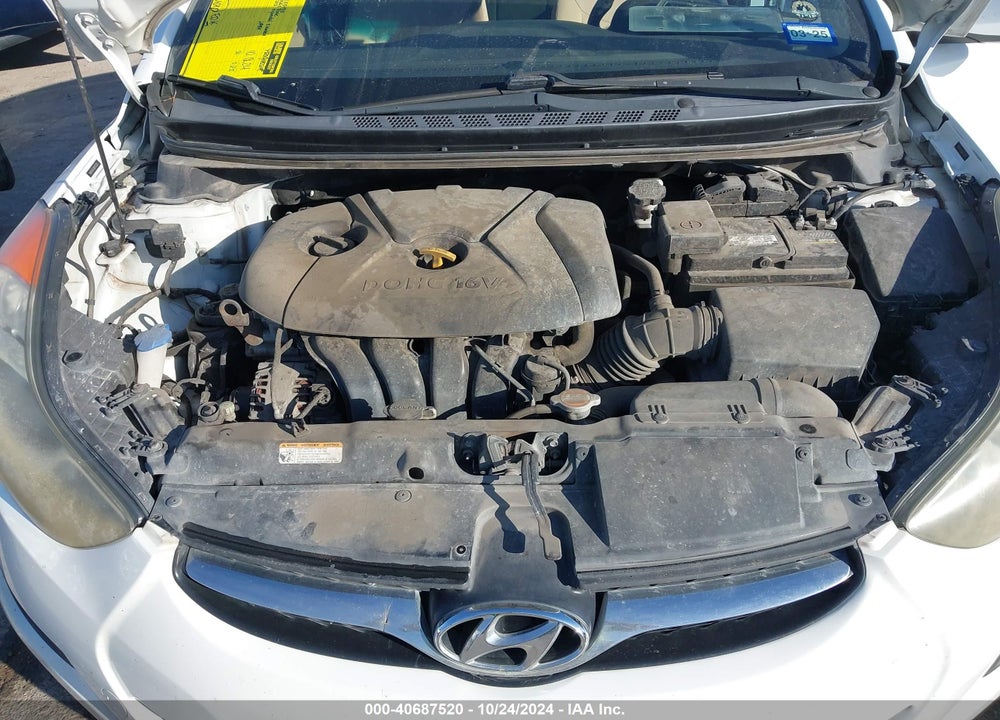 2013 HYUNDAI ELANTRA GLS VIN: 5NPDH4AE5DH153283