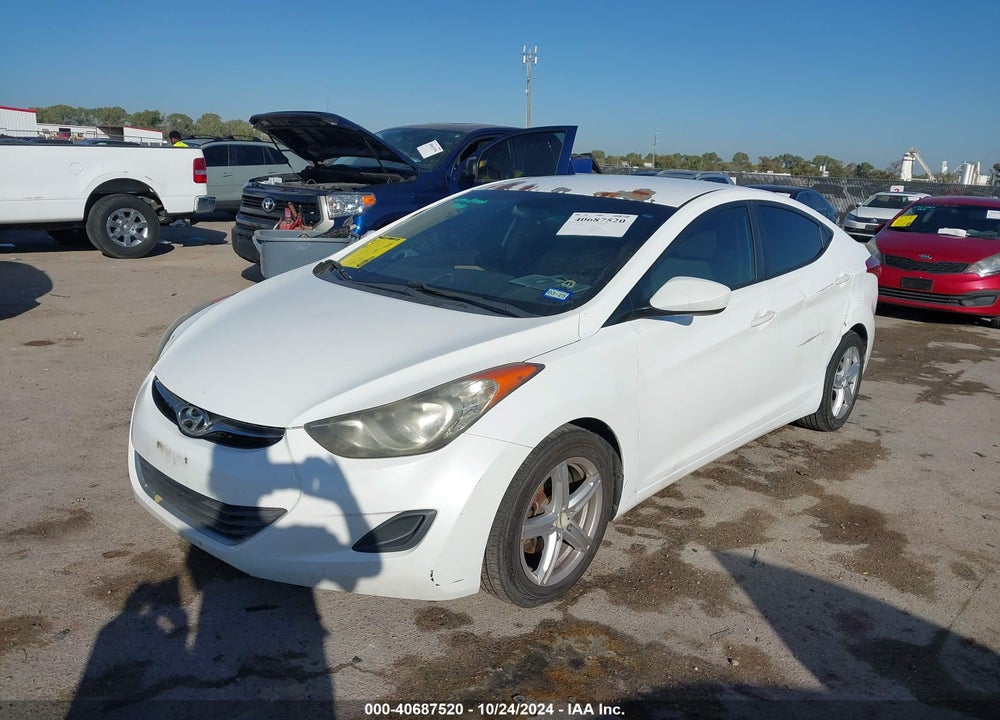 2013 HYUNDAI ELANTRA GLS VIN: 5NPDH4AE5DH153283