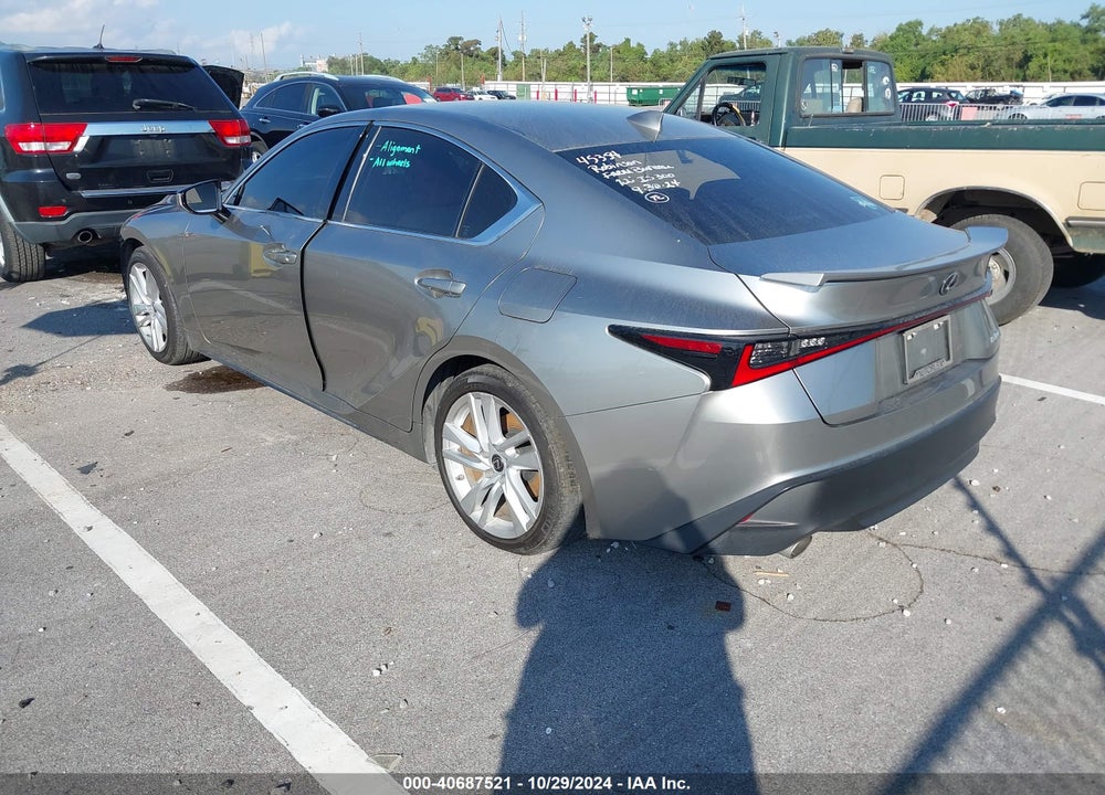 2022 LEXUS IS 300 VIN: JTHAA1D2XN5122182