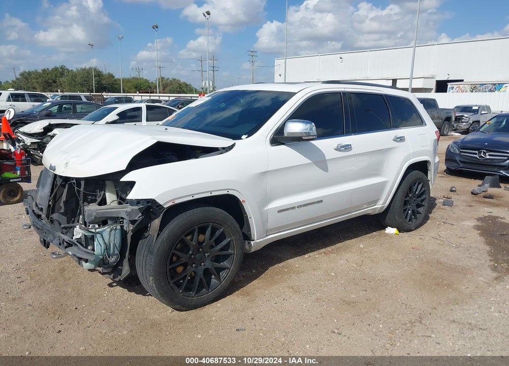 2016 JEEP GRAND CHEROKEE OVERLAND VIN: 1C4RJECG4GC418726
