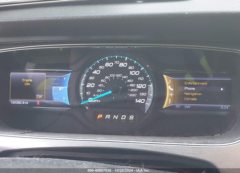 2013 FORD TAURUS VIN: 1FAHP2E82DG183414