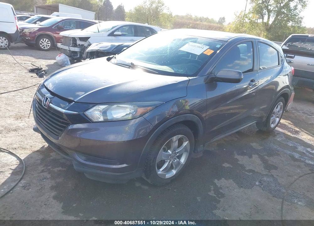 2016 HONDA HR-V LX VIN: 3CZRU5H39GM743801