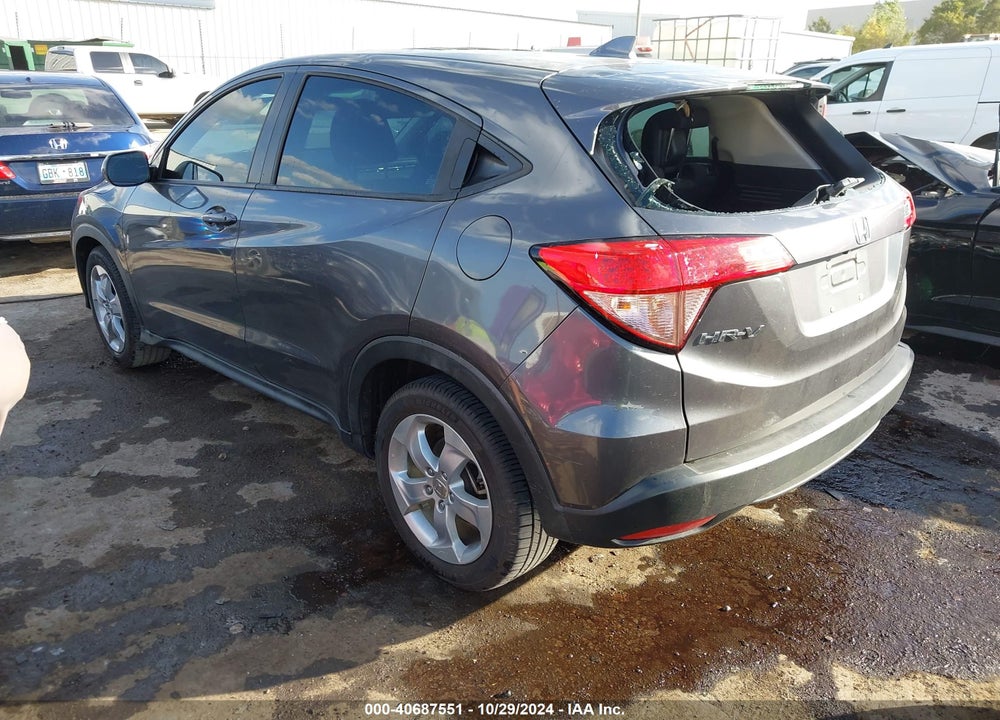 2016 HONDA HR-V LX VIN: 3CZRU5H39GM743801