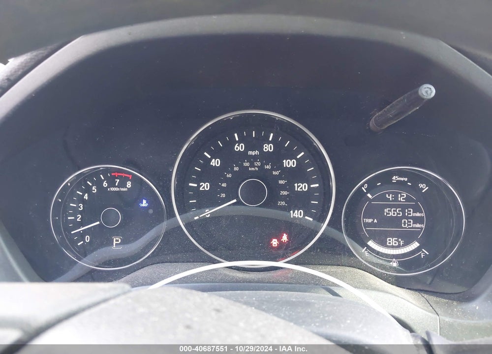 2016 HONDA HR-V LX VIN: 3CZRU5H39GM743801