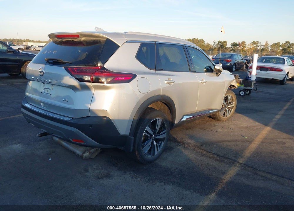 2021 NISSAN ROGUE SL FWD VIN: 5N1AT3CA9MC705185