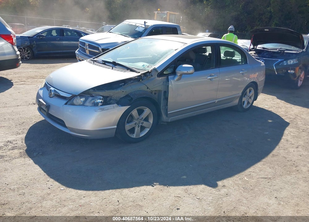 2008 HONDA CIVIC EX-L VIN: 2HGFA16918H348319