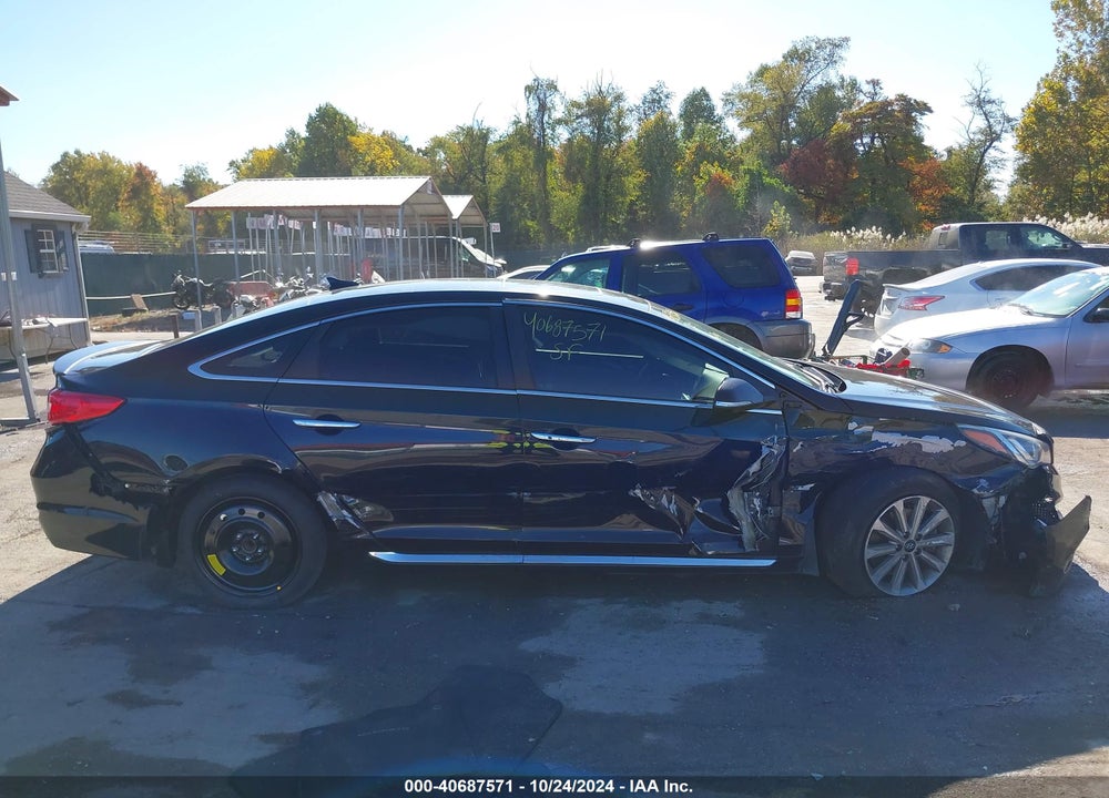 2017 HYUNDAI SONATA LIMITED VIN: 5NPE34AF4HH488780