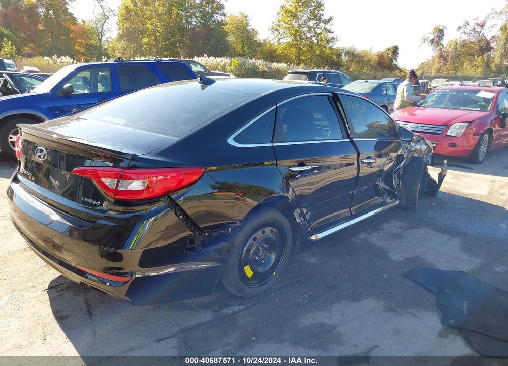 2017 HYUNDAI SONATA LIMITED VIN: 5NPE34AF4HH488780