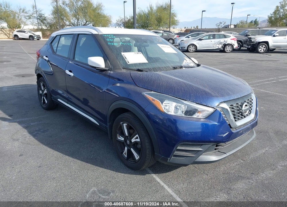 2018 NISSAN KICKS SV VIN: 3N1CP5CU8JL514304