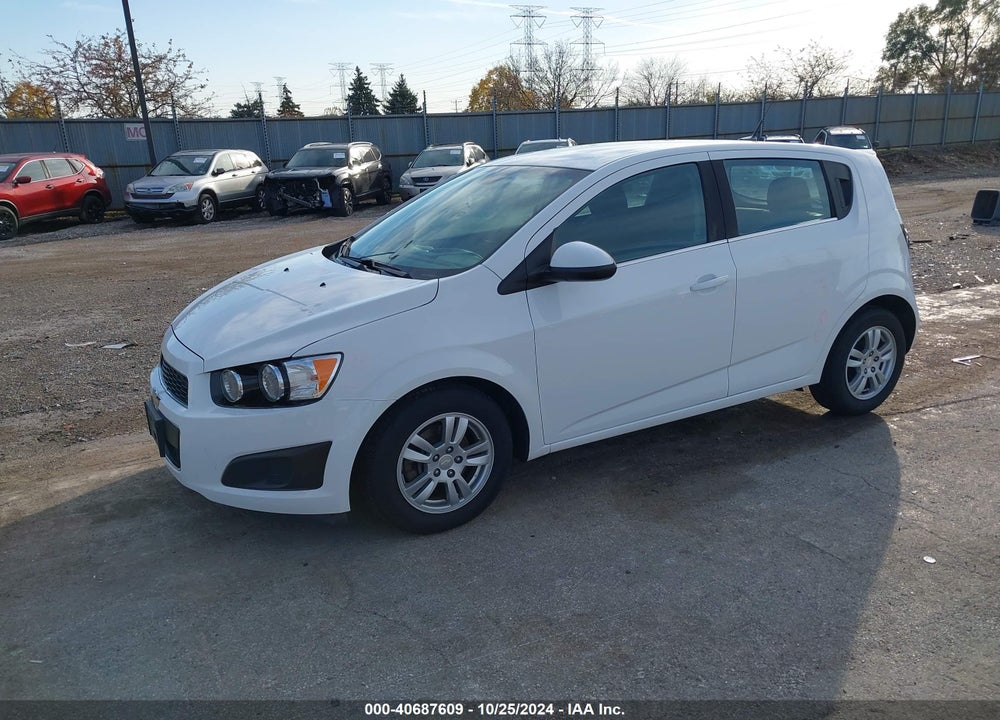 2012 CHEVROLET SONIC 2LT VIN: 1G1JC6SB9C4190500