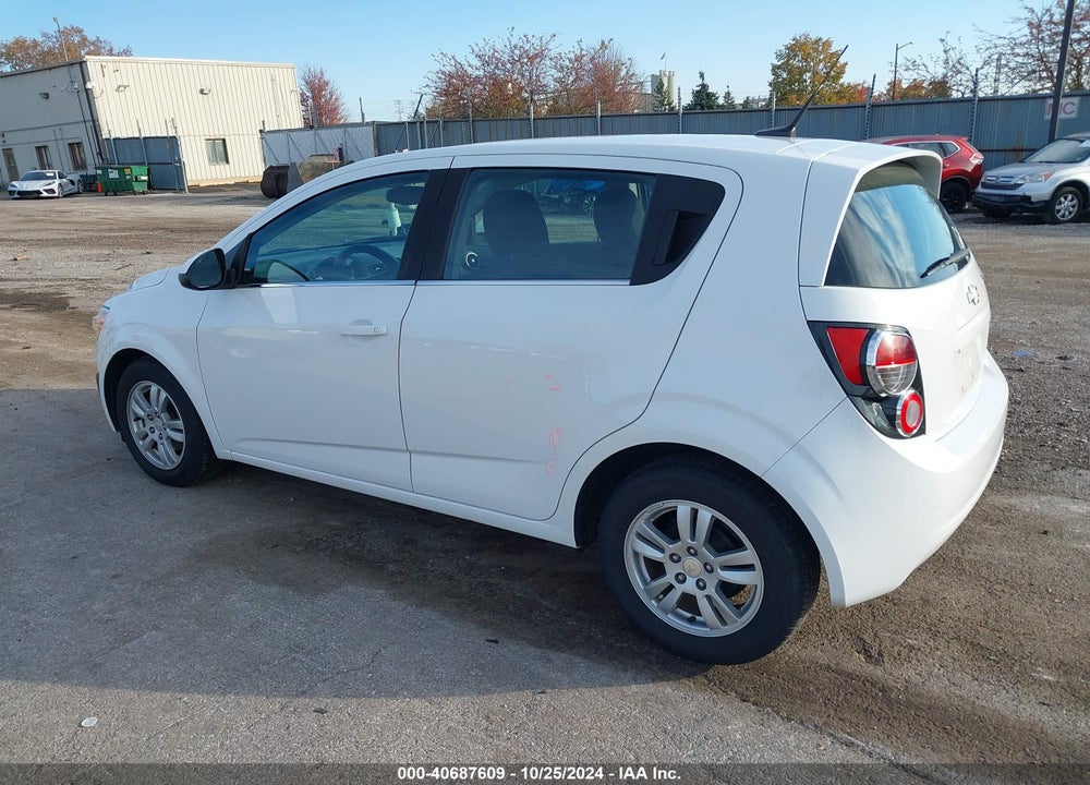 2012 CHEVROLET SONIC 2LT VIN: 1G1JC6SB9C4190500