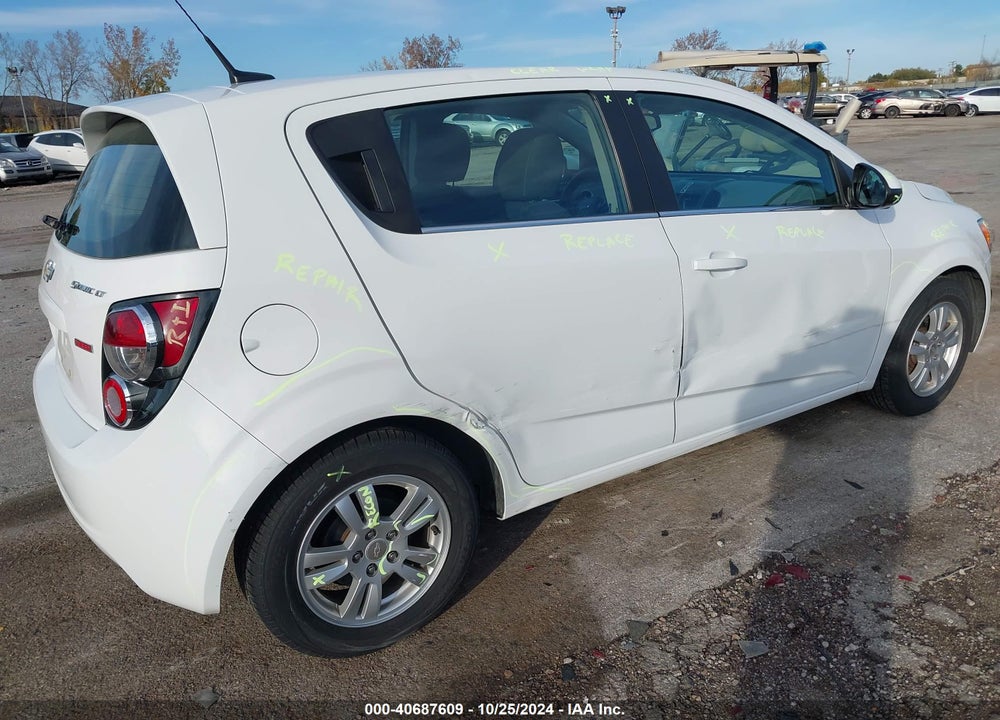 2012 CHEVROLET SONIC 2LT VIN: 1G1JC6SB9C4190500