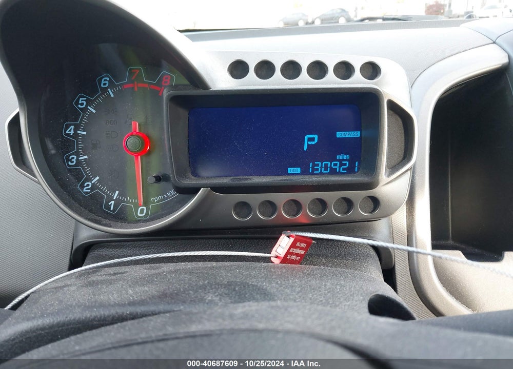 2012 CHEVROLET SONIC 2LT VIN: 1G1JC6SB9C4190500