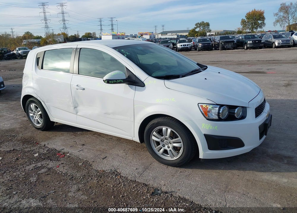 2012 CHEVROLET SONIC 2LT VIN: 1G1JC6SB9C4190500