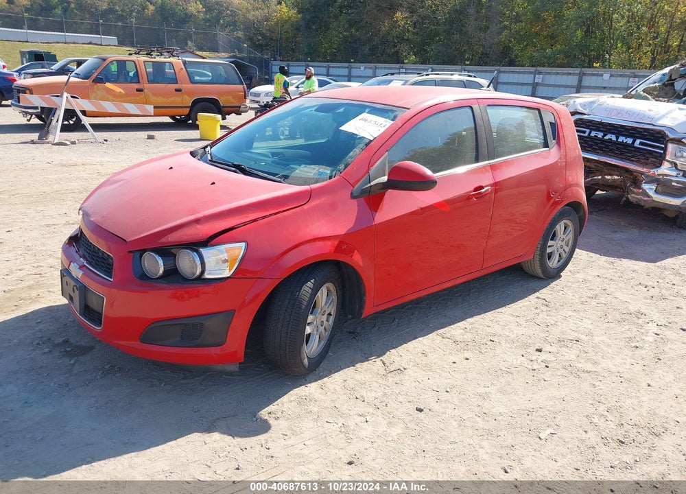 2012 CHEVROLET SONIC 2LT VIN: 1G1JC6SH5C4146790