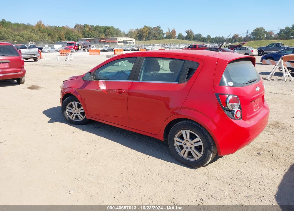 2012 CHEVROLET SONIC 2LT VIN: 1G1JC6SH5C4146790