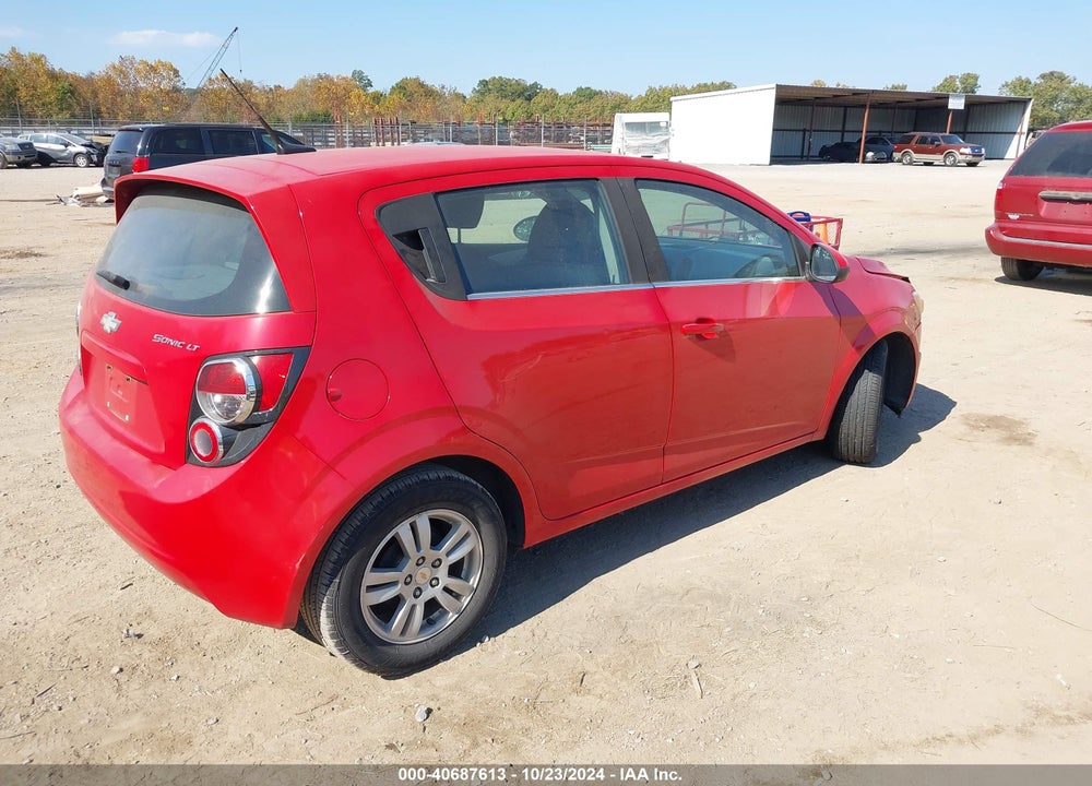 2012 CHEVROLET SONIC 2LT VIN: 1G1JC6SH5C4146790