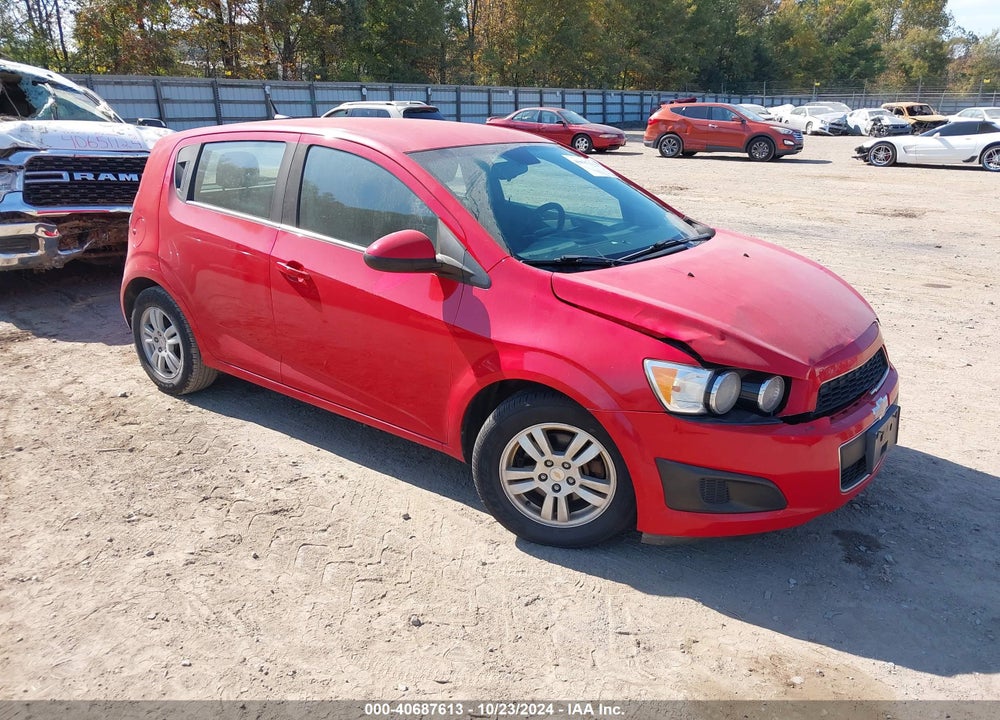 2012 CHEVROLET SONIC 2LT VIN: 1G1JC6SH5C4146790